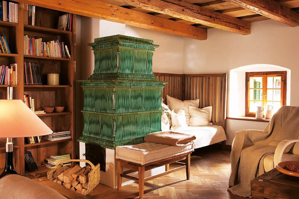 Kachelöfen mit Keramik von Sommerhuber