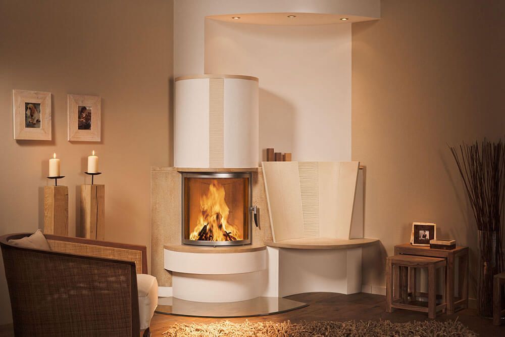 Kachelöfen mit Keramik von Sommerhuber