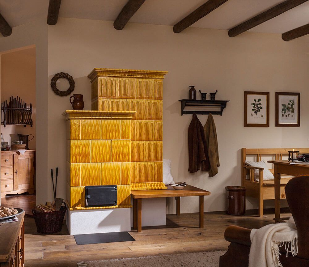 Kachelöfen mit Keramik von Sommerhuber