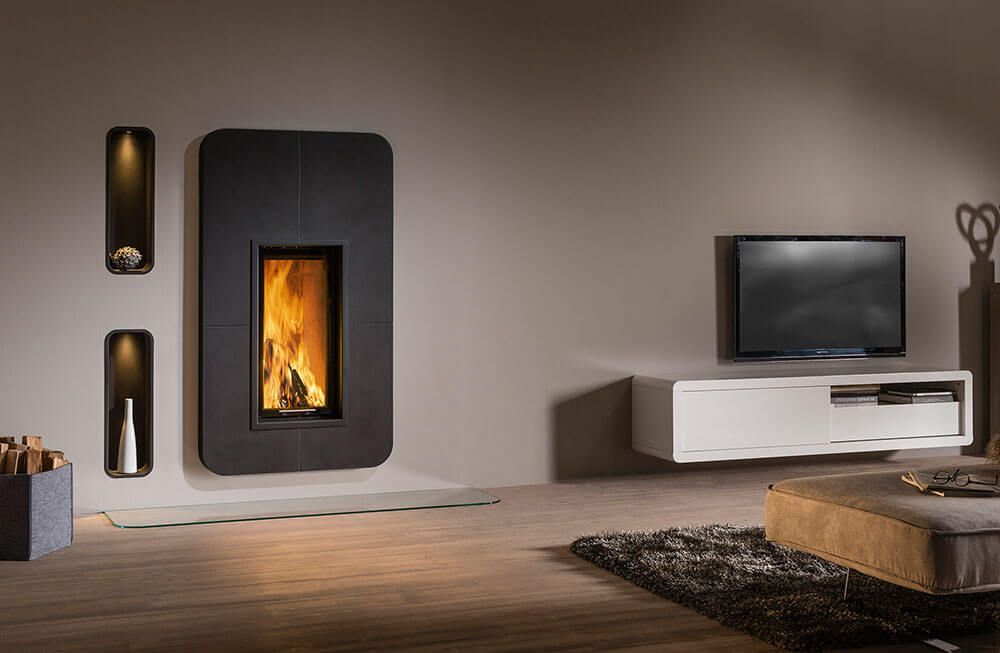 Kachelöfen mit Keramik von Sommerhuber