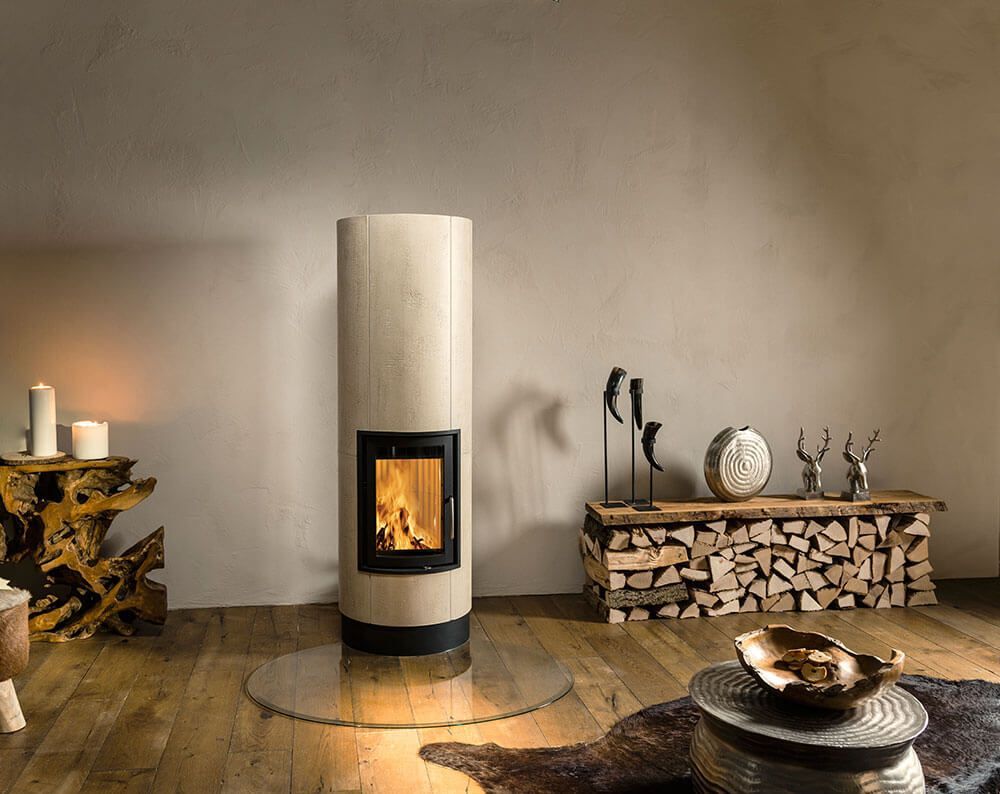 Kachelöfen mit Keramik von Sommerhuber