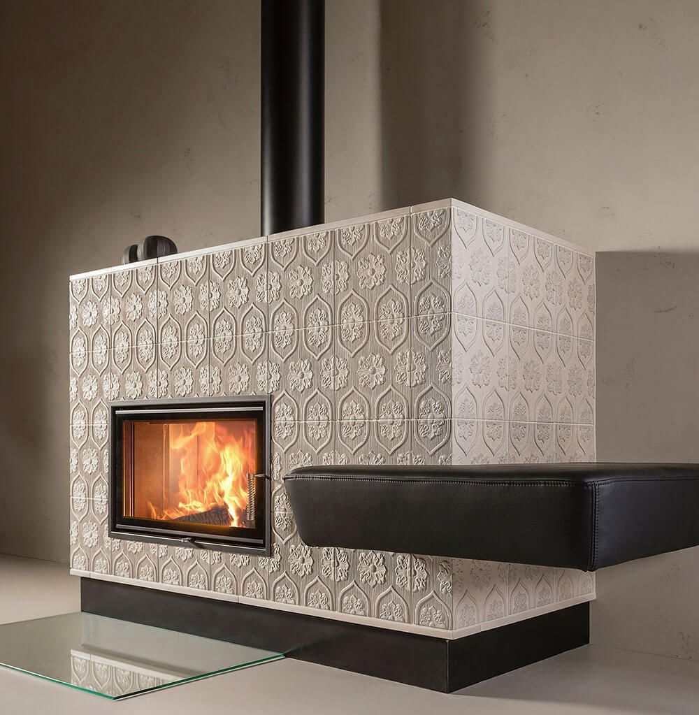 Kachelöfen mit Keramik von Sommerhuber