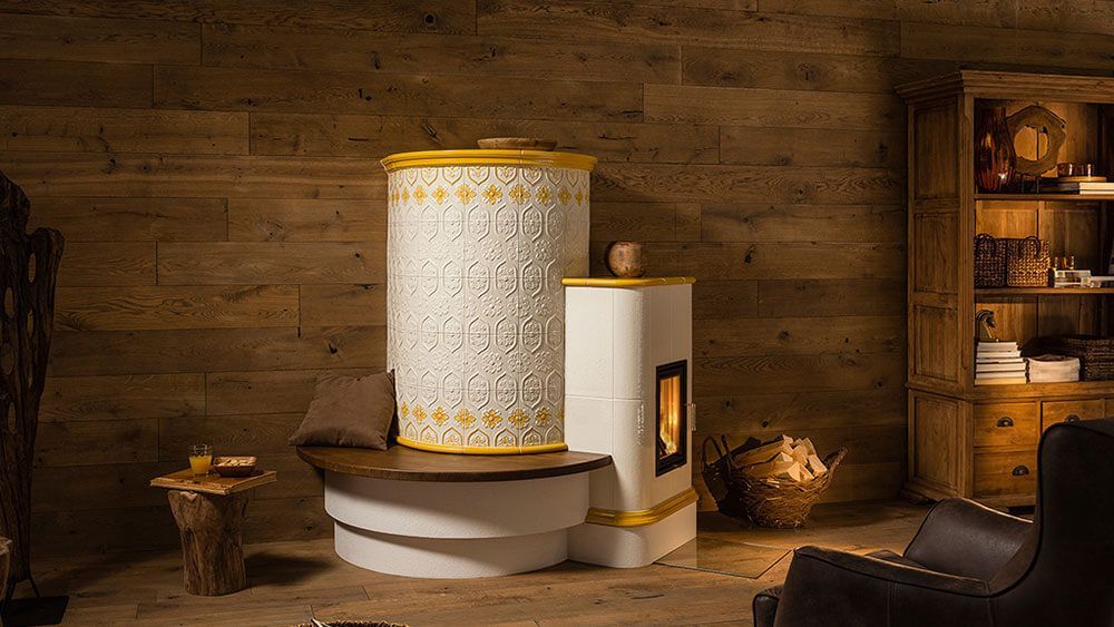 Kachelöfen mit Keramik von Sommerhuber