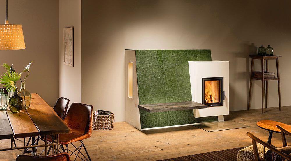 Kachelöfen mit Keramik von Sommerhuber