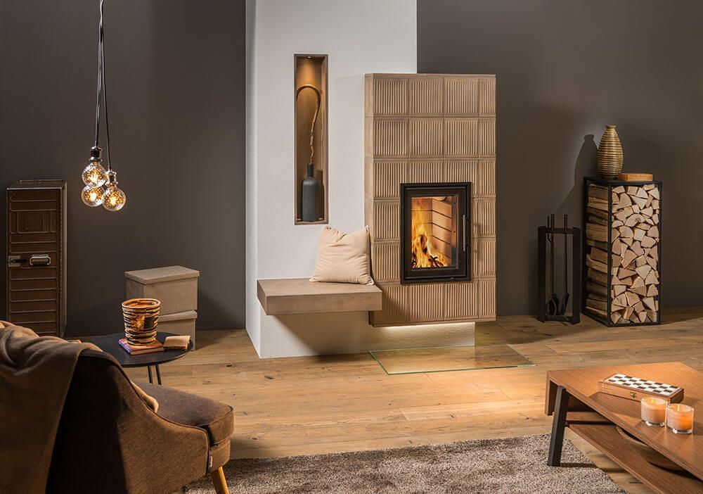 Kachelöfen mit Keramik von Sommerhuber