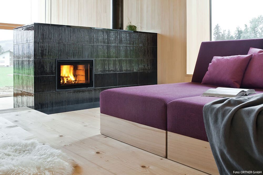 Kachelöfen mit Keramik von Sommerhuber