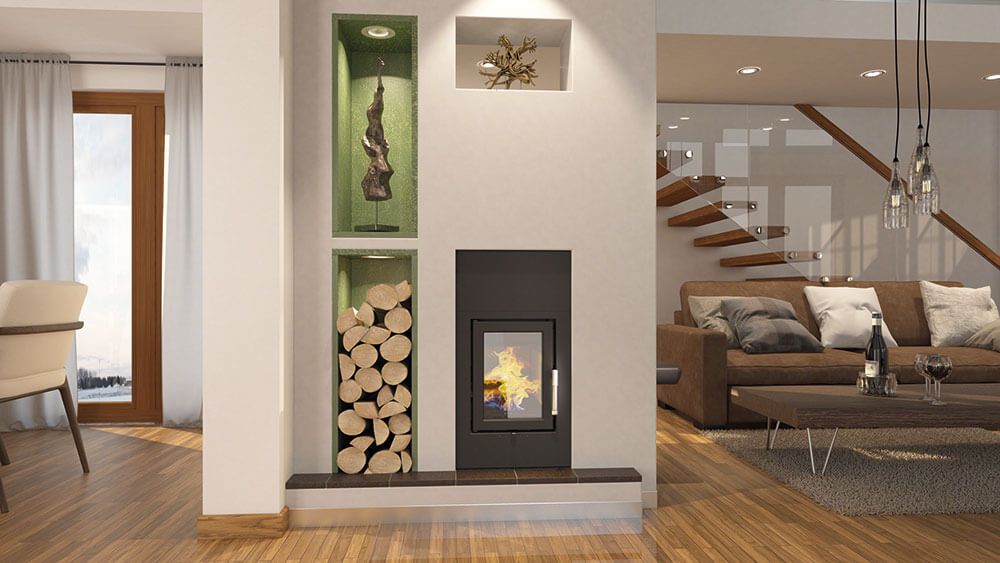 Heizeinsätze für Kachelöfen von LEDA