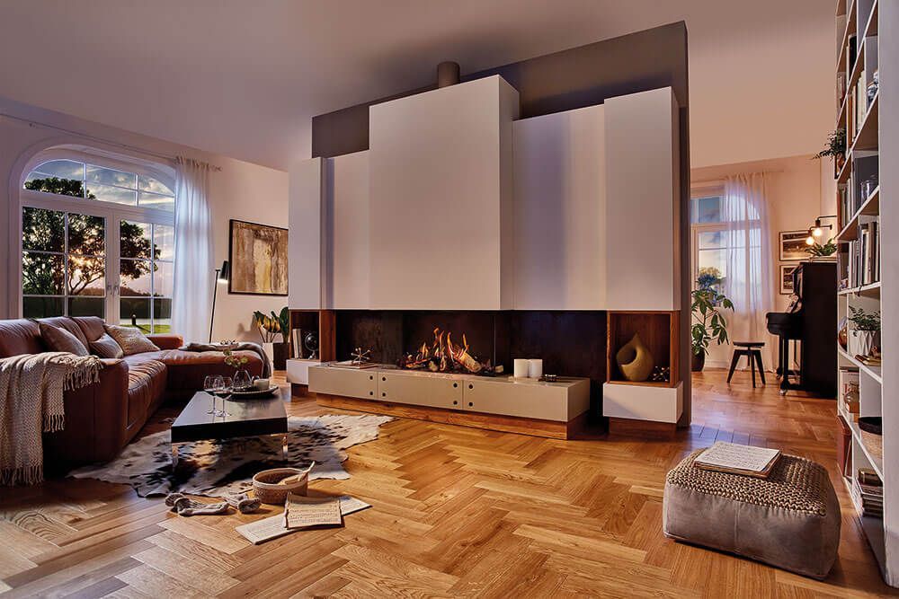 Gaskamine von Camina & Schmid