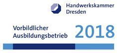 Vorbildlicher Ausbildungbetrieb 2018