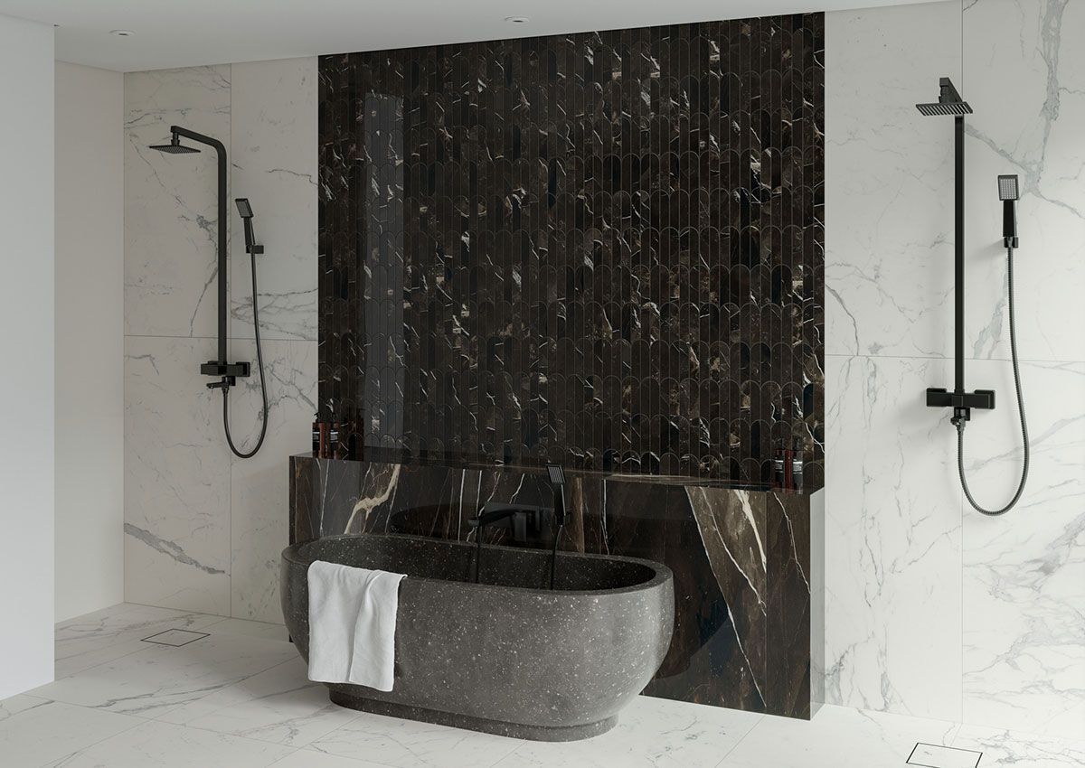 Fliesen Marazzi Badezimmer Home-Spa Dusche