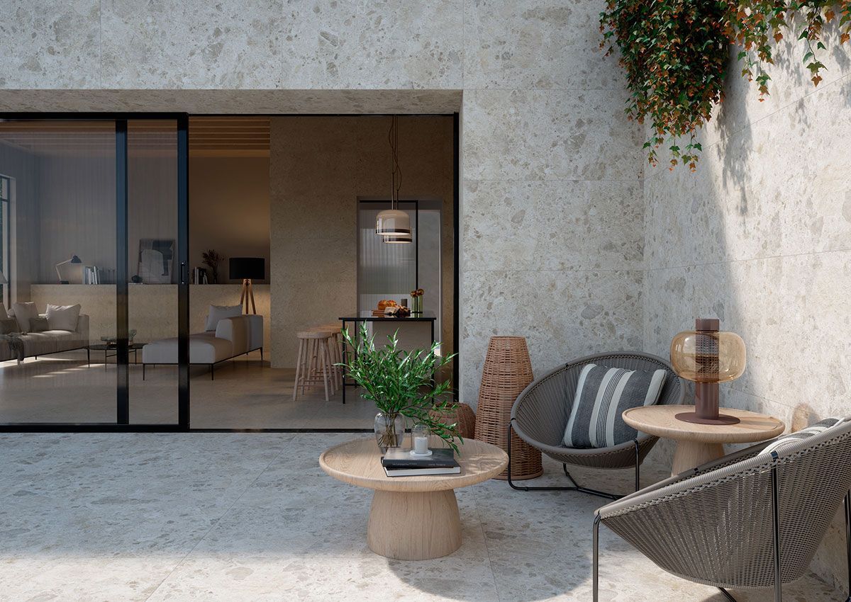 Fliesen Marazzi Außenbereich Balkon Terrasse