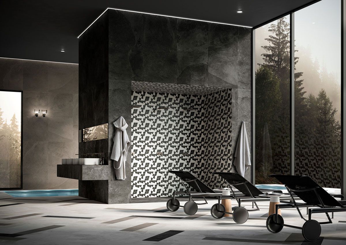 Fliesen Marazzi Badezimmer Home-Spa Dusche