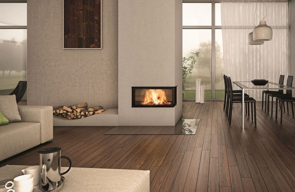 Kamine mit Kamineinsatz von Spartherm