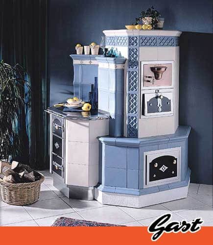 Kachelherde von Gast Herd- & Metallwarenfabrik