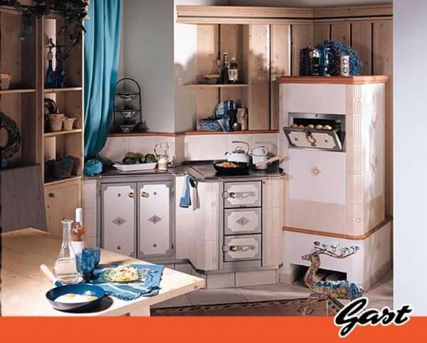 Kachelherde von Gast Herd- & Metallwarenfabrik