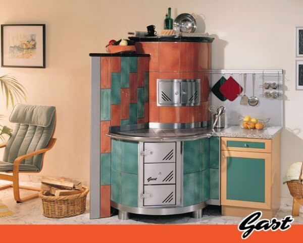 Kachelherde von Gast Herd- & Metallwarenfabrik