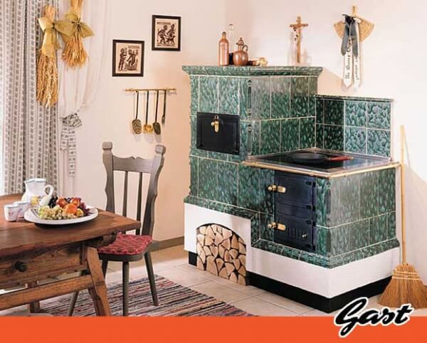 Kachelherde von Gast Herd- & Metallwarenfabrik