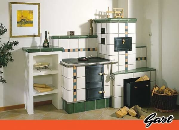 Kachelherde von Gast Herd- & Metallwarenfabrik