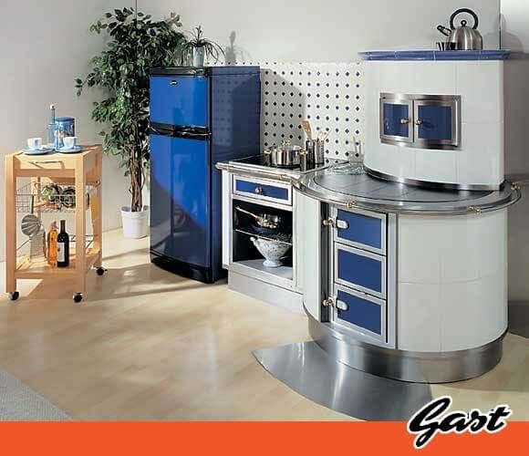 Kachelherde von Gast Herd- & Metallwarenfabrik