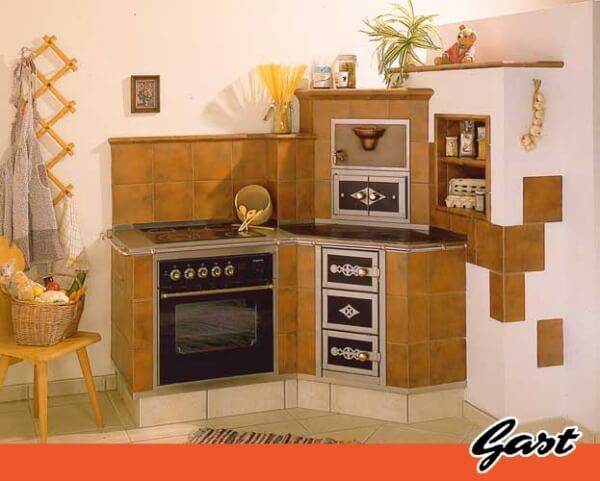 Kachelherde von Gast Herd- & Metallwarenfabrik