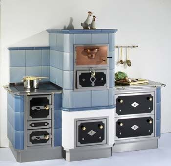 Kachelherde von Gast Herd- & Metallwarenfabrik