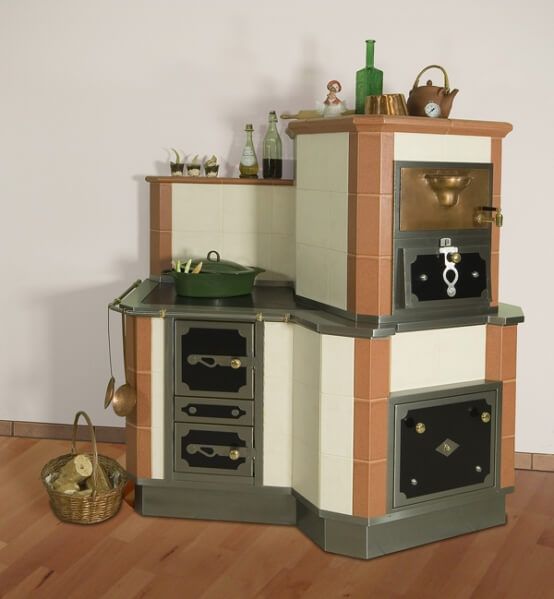 Kachelherde von Gast Herd- & Metallwarenfabrik