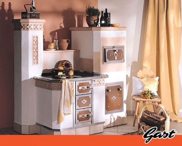 Kachelherde von Gast Herd- & Metallwarenfabrik