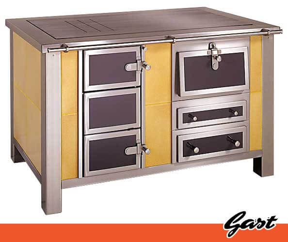 Kachelherde von Gast Herd- & Metallwarenfabrik