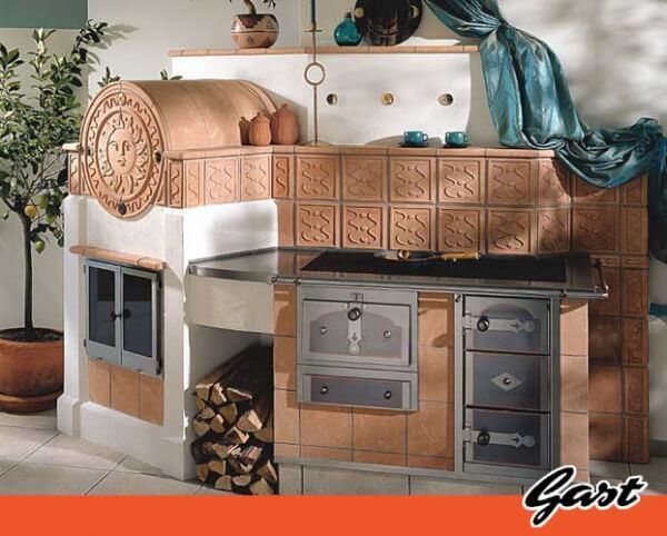 Kachelherde von Gast Herd- & Metallwarenfabrik