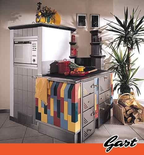 Kachelherde von Gast Herd- & Metallwarenfabrik