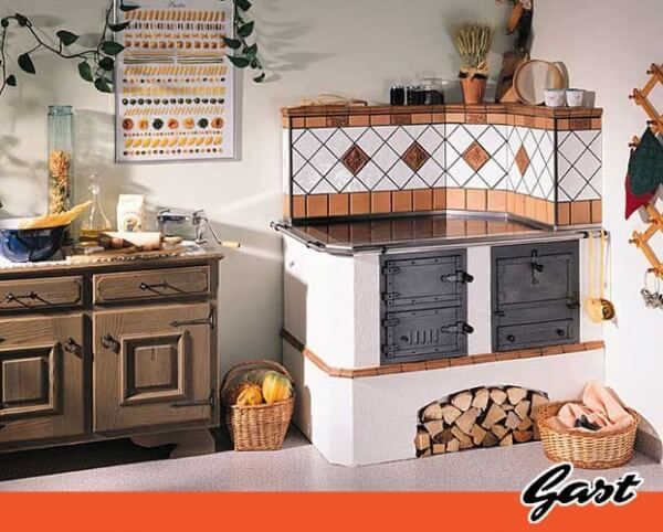 Kachelherde von Gast Herd- & Metallwarenfabrik