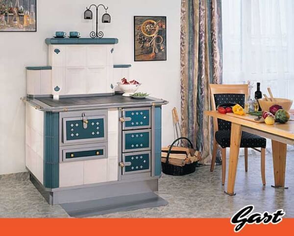 Kachelherde von Gast Herd- & Metallwarenfabrik