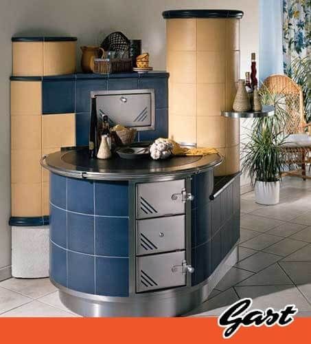 Kachelherde von Gast Herd- & Metallwarenfabrik