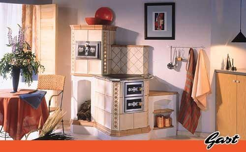 Kachelherde von Gast Herd- & Metallwarenfabrik