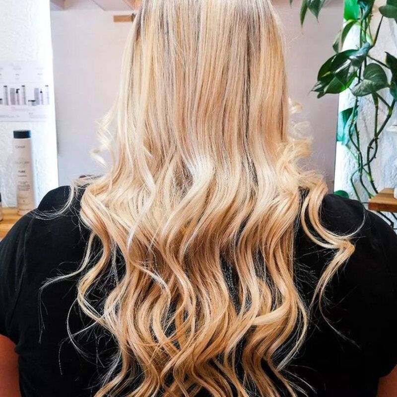 cheveux long blonds