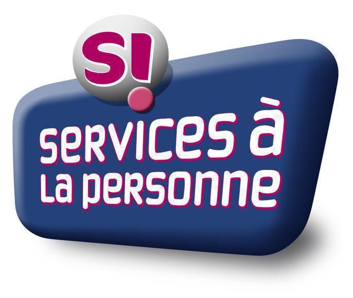 Logo des services à la personne en lettres stylisées.