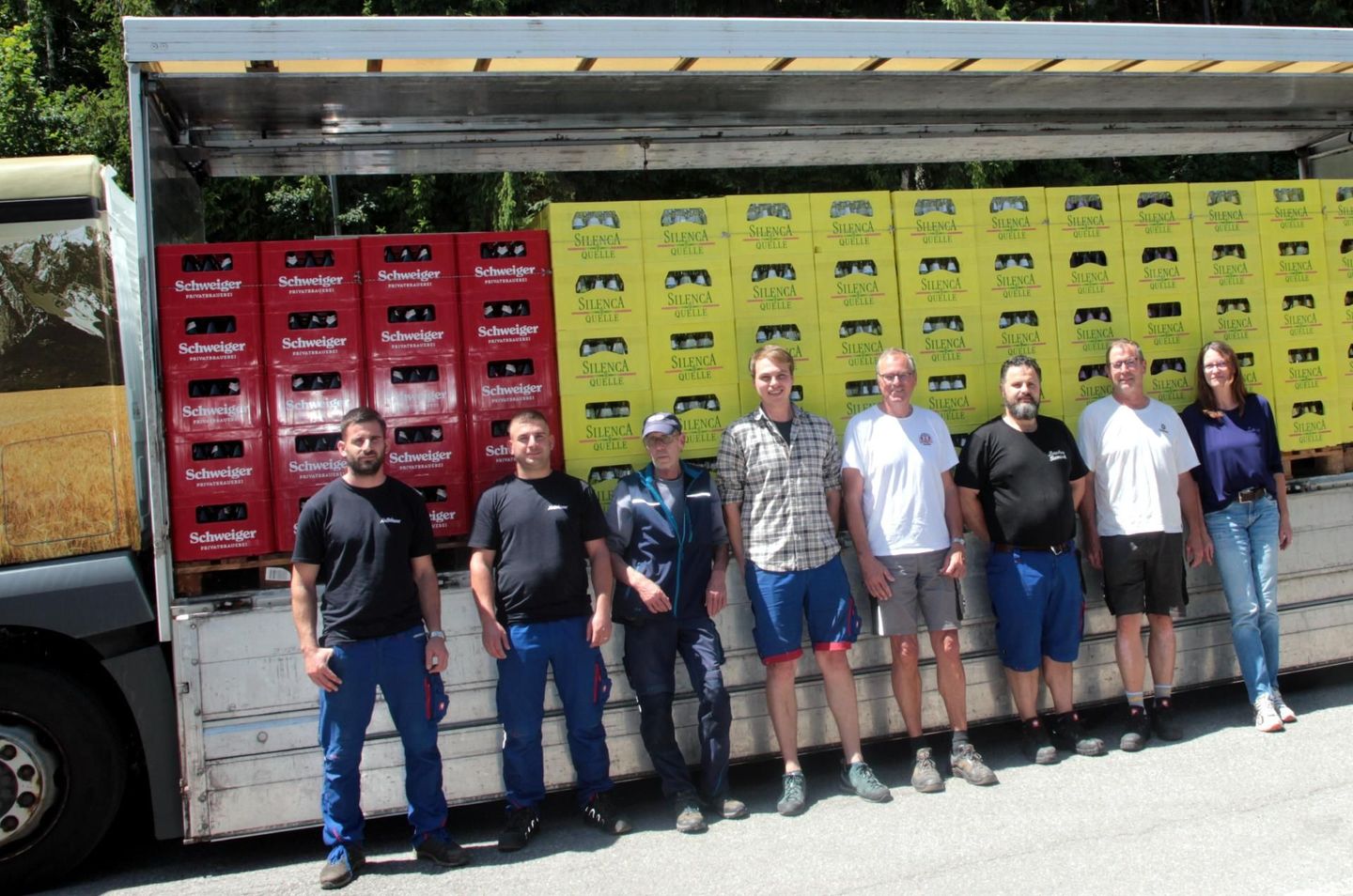 Das Team von Getränke Sprenger Inh. Sebastian Höck
