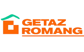 Un logo orange et vert pour getaz romang