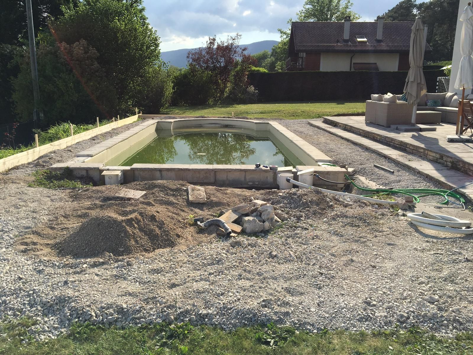 construction de piscine