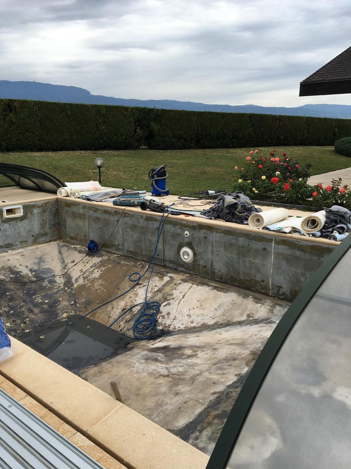 construction piscine