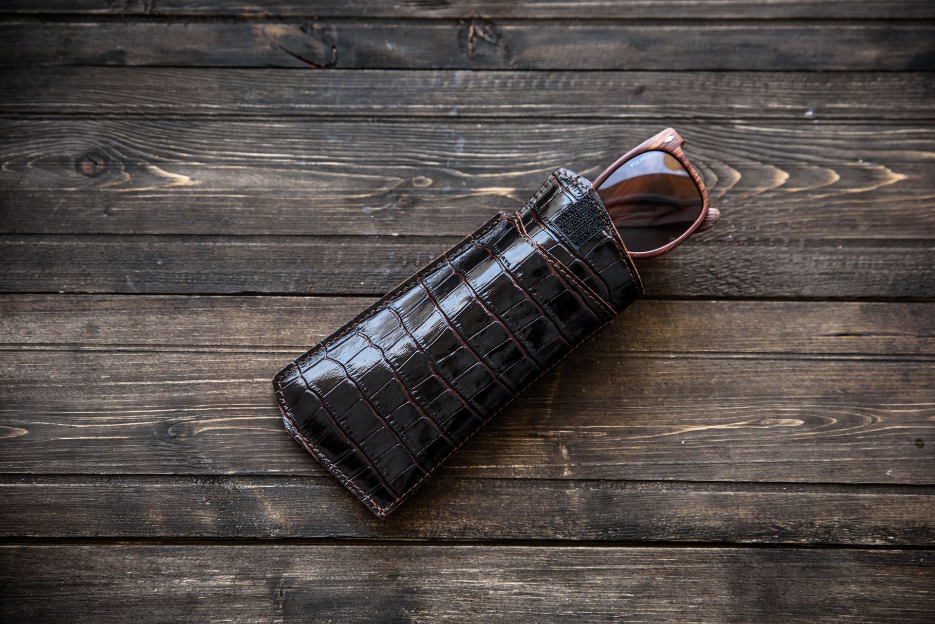 Étuis de lunettes en cuir