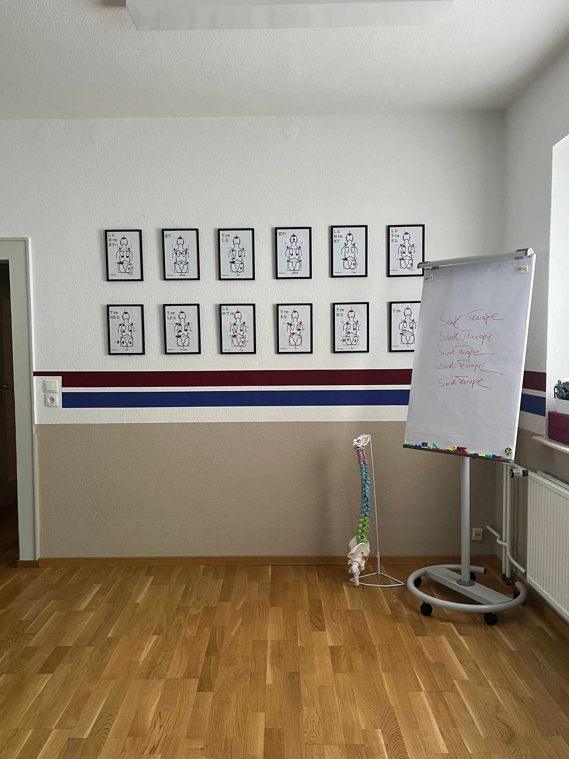 Raum der Physiotherapie Schenker