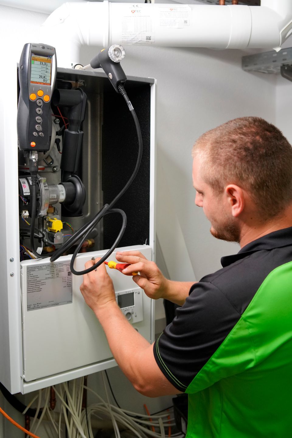 Reparatur von Heizungstechnik