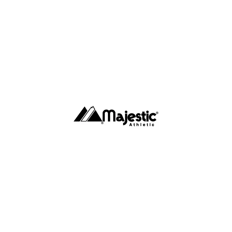 Logotipo de Majestic Athletics en negro sobre fondo blanco