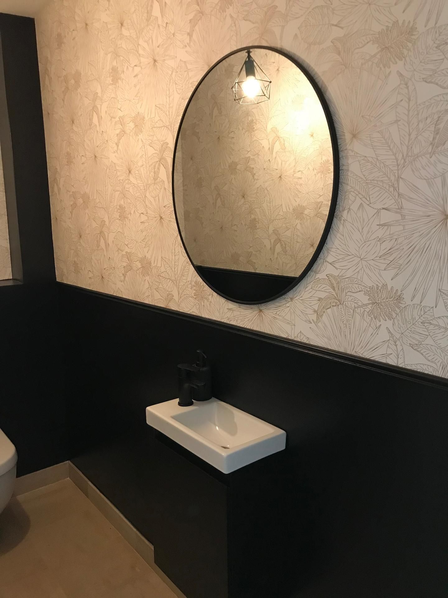 Falc’hun Marianne : Miroir, papier peint