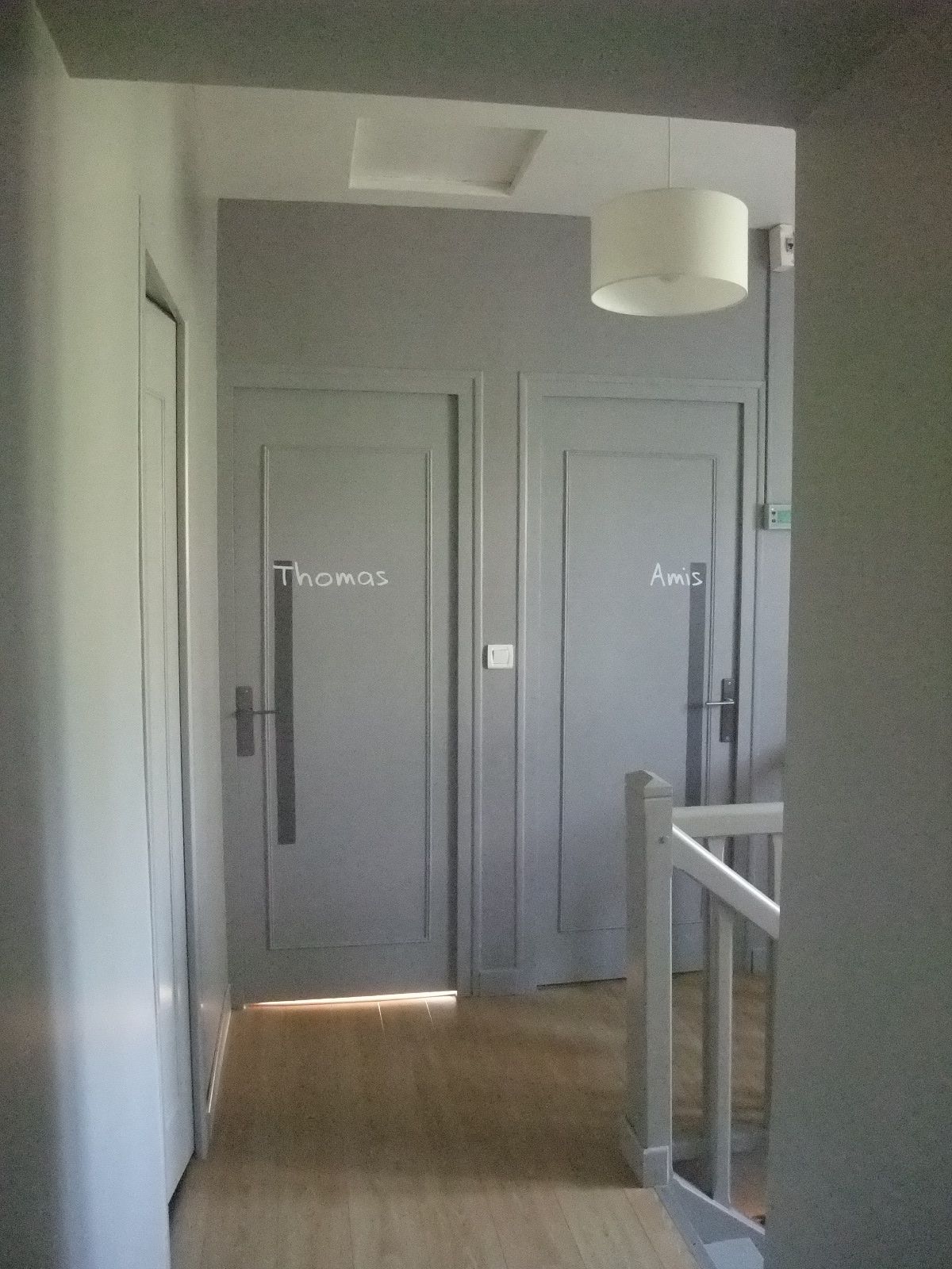 Couloir d'une maison après travaux