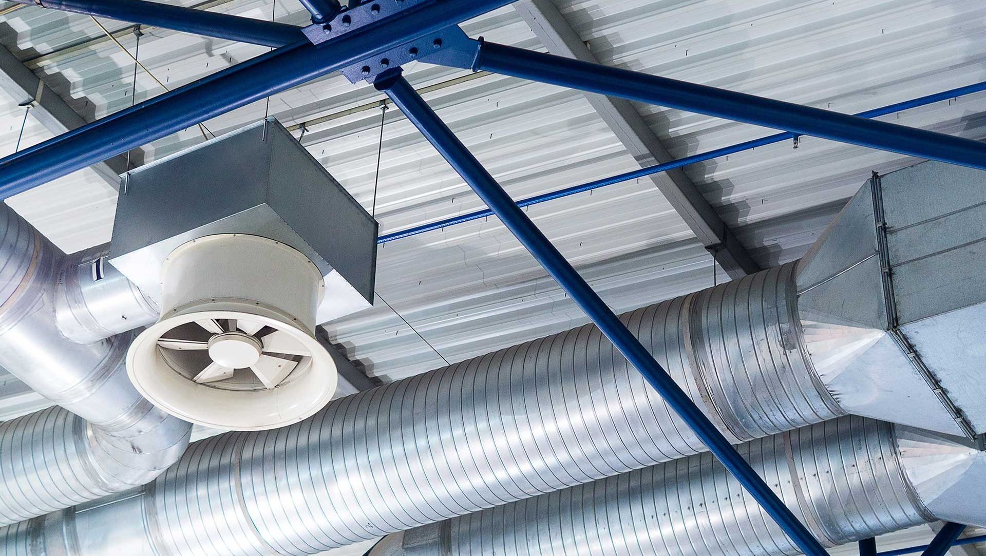 Ilmanvaihtoa katossa