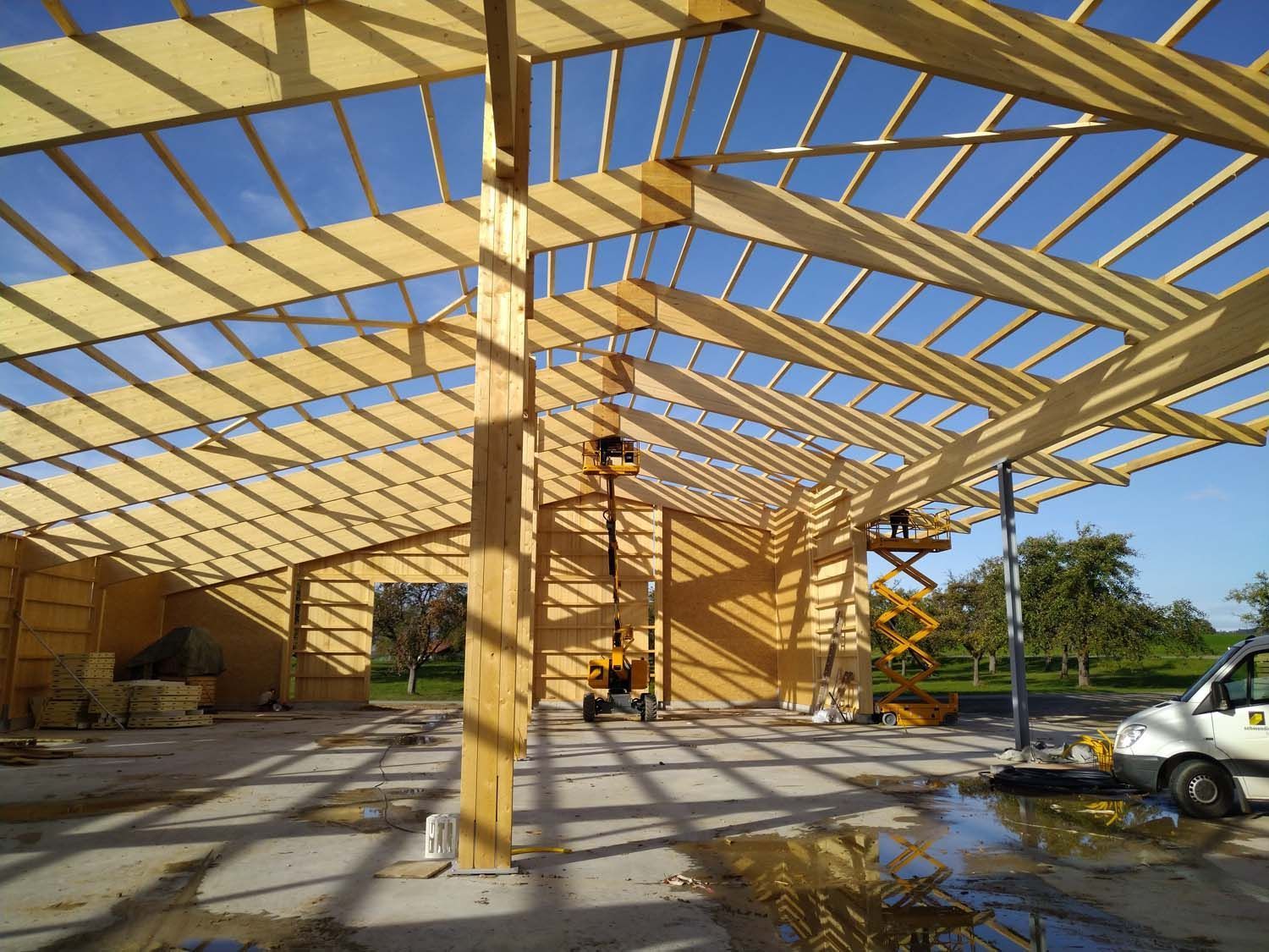 Neubau/Lagerhalle - Walter Schwendimann AG – Unterstammheim