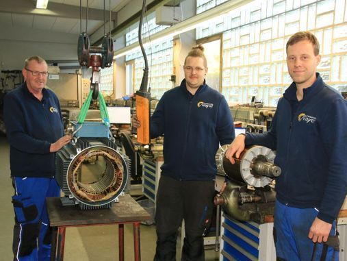 Mitarbeiter Mayer Elektromotoren