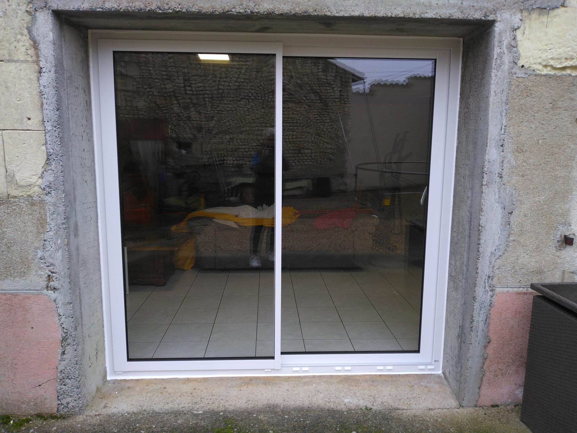 Pose de baie-vitrée